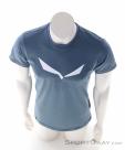 Salewa Solidlogo Dri-Release Mens T-Shirt, , Blue, , Male, 0032-11440, 5638165595, , N3-03.jpg