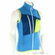 Ortovox Fleece Grid Mens Outdoor vest, , Blue, , Male, 0016-11963, 5638165719, , N1-01.jpg