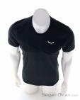 Salewa Puez Sporty Dry Mens T-Shirt, Salewa, Black, , Male, 0032-11449, 5638165766, 4053866636384, N3-03.jpg