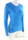 Ortovox 185 Merino Logo Spray Women Shirt, , Blue, , Female, 0016-11970, 5638165805, , N1-01.jpg