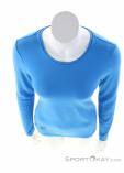 Ortovox 185 Merino Logo Spray Women Shirt, Ortovox, Blue, , Female, 0016-11970, 5638165805, 4251422584456, N3-03.jpg