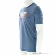 Salewa Pure Design Dry Mens T-Shirt, Salewa, Blue, , Male, 0032-11452, 5638166141, 4053866676243, N1-06.jpg