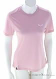 Salewa Puez Dry Women T-Shirt, Salewa, Pink, , Female, 0032-11463, 5638166264, 4053866648936, N2-02.jpg