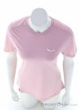 Salewa Puez Dry Women T-Shirt, Salewa, Pink, , Female, 0032-11463, 5638166264, 4053866648936, N3-03.jpg