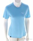 Salewa Puez Dry Mujer T-Shirt, Salewa, Azul claro, , Mujer, 0032-11463, 5638166271, 4053866649018, N2-02.jpg