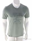 Salewa Eagle Pack Dry Hommes T-shirt, Salewa, Vert, , Hommes, 0032-11468, 5638166335, 4053866651103, N2-02.jpg
