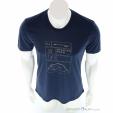 Salewa Eagle Pack Dry Hommes T-shirt, Salewa, Bleu foncé, , Hommes, 0032-11468, 5638166339, 4053866651011, N3-03.jpg