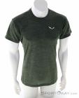 Salewa Puez Melange Dry Mens T-Shirt, , Olive-Dark Green, , Male, 0032-11472, 5638166408, , N2-02.jpg