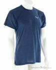 Salewa Puez Melange Dry Mens T-Shirt, Salewa, Dark-Blue, , Male, 0032-11472, 5638166413, 4053866179799, N1-01.jpg
