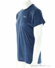 Salewa Puez Melange Dry Mens T-Shirt, , Dark-Blue, , Male, 0032-11472, 5638166413, , N1-06.jpg