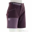 Ortovox Brenta Women Outdoor Shorts, Ortovox, Purple, , Female, 0016-11978, 5638166425, 4251877772972, N1-01.jpg
