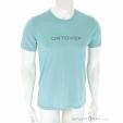 Ortovox 150 Cool Brand TS Mens T-Shirt, , Turquoise, , Male, 0016-11993, 5638166642, , N2-02.jpg