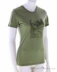 Ortovox 120 Cool Tec Mtn Cut Ts Women T-Shirt, Ortovox, Olive-Dark Green, , Female, 0016-11994, 5638166662, 4251877778431, N1-01.jpg