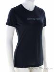 Ortovox 150 Cool Brand TS Women T-Shirt, , Black, , Female, 0016-11995, 5638166675, , N1-01.jpg