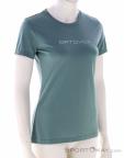 Ortovox 150 Cool Brand TS Femmes T-shirt, Ortovox, Vert, , Femmes, 0016-11995, 5638166679, 4251877778462, N1-01.jpg