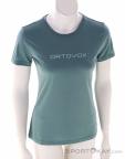 Ortovox 150 Cool Brand TS Women T-Shirt, Ortovox, Green, , Female, 0016-11995, 5638166679, 4251877778462, N2-02.jpg
