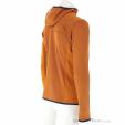 Ortovox Fleece Light Grid Hooded Mens Sweater, Ortovox, Orange, , Male, 0016-11998, 5638166724, 4251877769408, N1-16.jpg