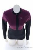 Montura Spitze Zip Maglia Women Sweater, , Purple, , Female, 0437-10077, 5638167190, , N3-03.jpg