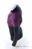 Montura Spitze Zip Maglia Women Sweater, , Purple, , Female, 0437-10077, 5638167190, , N3-08.jpg