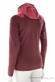Ortovox Fleece Grid Hoody Women Fleece Jacket, , Pink, , Female, 0016-12003, 5638167582, , N1-11.jpg