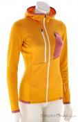 Ortovox Fleece Grid Hoody Women Fleece Jacket, , Orange, , Female, 0016-12003, 5638167587, , N1-01.jpg