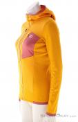 Ortovox Fleece Grid Hoody Women Fleece Jacket, , Orange, , Female, 0016-12003, 5638167587, , N1-06.jpg