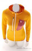 Ortovox Fleece Grid Hoody Women Fleece Jacket, , Orange, , Female, 0016-12003, 5638167587, , N3-03.jpg
