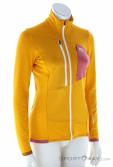 Ortovox Fleece Grid Women Fleece Jacket, , Orange, , Female, 0016-12004, 5638167610, , N1-01.jpg