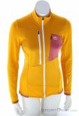 Ortovox Fleece Grid Women Fleece Jacket, , Orange, , Female, 0016-12004, 5638167610, , N2-02.jpg
