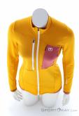Ortovox Fleece Grid Women Fleece Jacket, , Orange, , Female, 0016-12004, 5638167610, , N3-03.jpg