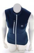 Ortovox Fleece Grid Vest Mujer Chaleco para exteriores, Ortovox, Azul oscuro, , Mujer, 0016-12005, 5638167629, 4251877776871, N3-03.jpg