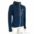 Ortovox Fleece Grid Hoody Mens Sweater, Ortovox, Dark-Blue, , Male, 0016-12006, 5638167649, 4251877777083, N1-01.jpg