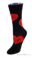 Happy Socks Jumbo Smiling Heart Socken, Happy Socks, Schwarz, , Herren,Damen,Unisex, 0363-10062, 5638167674, 7333102450439, N2-07.jpg
