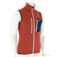 Ortovox Fleece Grid Vest Mens Outdoor vest, , Orange, , Male, 0016-12008, 5638167686, , N1-01.jpg