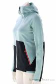 Ortovox Fleece Rib Hoody Women Fleece Jacket, , Turquoise, , Female, 0016-12009, 5638167707, , N1-06.jpg