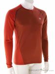 Ortovox 120 Cool Tec Fast Upward LS Mens Shirt, Ortovox, Orange, , Male, 0016-12019, 5638167851, 4251877770497, N1-01.jpg