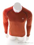 Ortovox 120 Cool Tec Fast Upward LS Mens Shirt, Ortovox, Orange, , Male, 0016-12019, 5638167851, 4251877770497, N3-03.jpg