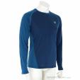Ortovox 120 Cool Tec Fast Upward LS Hommes T-shirt, Ortovox, Bleu foncé, , Hommes, 0016-12019, 5638167856, 4251877770626, N1-01.jpg