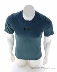 Fox Ranger Moth SS Mens Biking Shirt, Fox, Blue, , Male, 0236-10955, 5638169121, 191972892486, N3-03.jpg