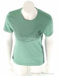 Scott Flow SS Mujer T-Shirt, Scott, Verde claro, , Mujer, 0023-12673, 5638170384, 7615523478231, N3-03.jpg
