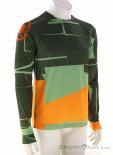 Endura MT500 Print LS Mens Biking Shirt, , Olive-Dark Green, , Male, 0409-10243, 5638177375, , N1-01.jpg