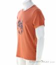 Chillaz Carabiner Forest Hommes T-shirt, Chillaz, Orange, , Hommes, 0004-10774, 5638178044, 9120131830527, N1-06.jpg