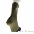 POC Flair Mid Calcetines para ciclista, POC, Verde oliva oscuro, , Hombre,Mujer,Unisex, 0049-10645, 5638178180, 7325549939448, N1-16.jpg