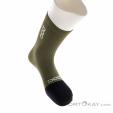 POC Flair Mid Biking Socks, POC, Olive-Dark Green, , Male,Female,Unisex, 0049-10645, 5638178180, 7325549939448, N2-02.jpg