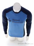 Sweet Protection Hunter LS Hommes T-shirt de vélo, Sweet Protection, Bleu, , Hommes, 0183-10304, 5638180385, 7048652896681, N3-03.jpg