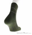 CEP Reflective Mid Cut Compression Women Socks, , Olive-Dark Green, , Female, 0052-10070, 5638181588, , N1-16.jpg