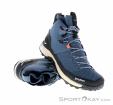 Salewa Puez Knit Mid PTX Mens Hiking Boots, Salewa, Blue, , Male, 0032-11478, 5638181837, 4053866683524, N1-01.jpg