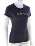 Mons Royale Icon Merino Air-Con Mujer T-Shirt, Mons Royale, Gris, , Mujer, 0309-10281, 5638181953, 9420070041450, N1-01.jpg