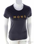 Mons Royale Icon Merino Air-Con Mujer T-Shirt, Mons Royale, Gris, , Mujer, 0309-10281, 5638181953, 9420070041450, N2-02.jpg