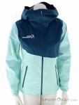 Rock Experience Great Roof Hoodie Donna Giacca Outdoor, , Blu, , Donna, 0393-10082, 5638186079, , N2-02.jpg